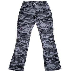 Columbia Sportswear Women's Size 8 Grey Black Camo Pants